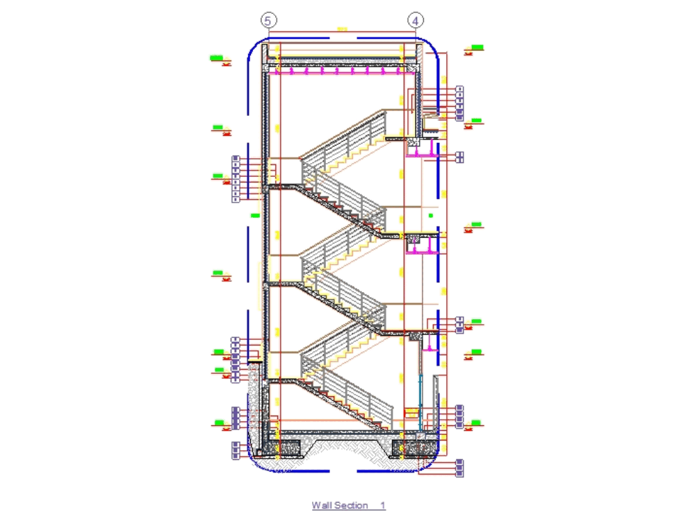 Stairwell 6 Flights Of Stairs In AutoCAD CAD 440 28 KB Bibliocad stairwell-6-flights-of-stairs-in-autocad-cad-440-28-kb-bibliocad