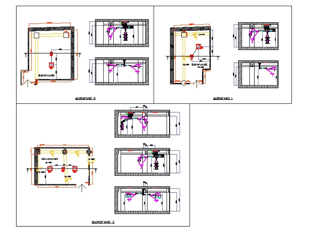 Operating room connections, specifications