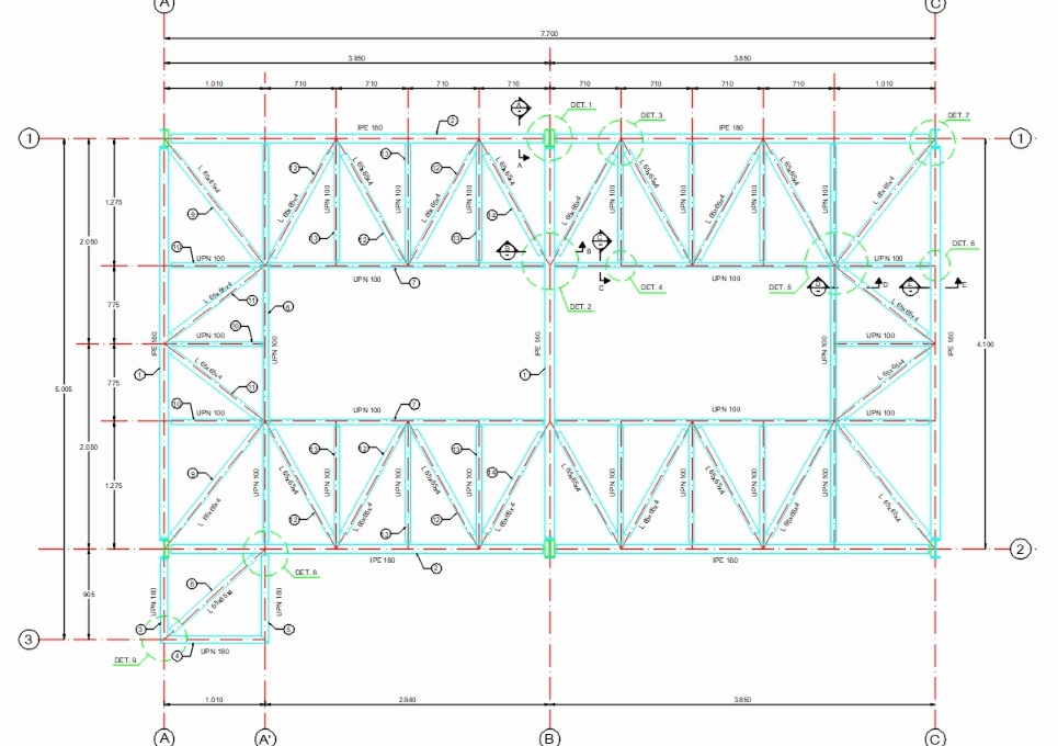 Loading dock structures in AutoCAD CAD download (528.6 KB) Bibliocad