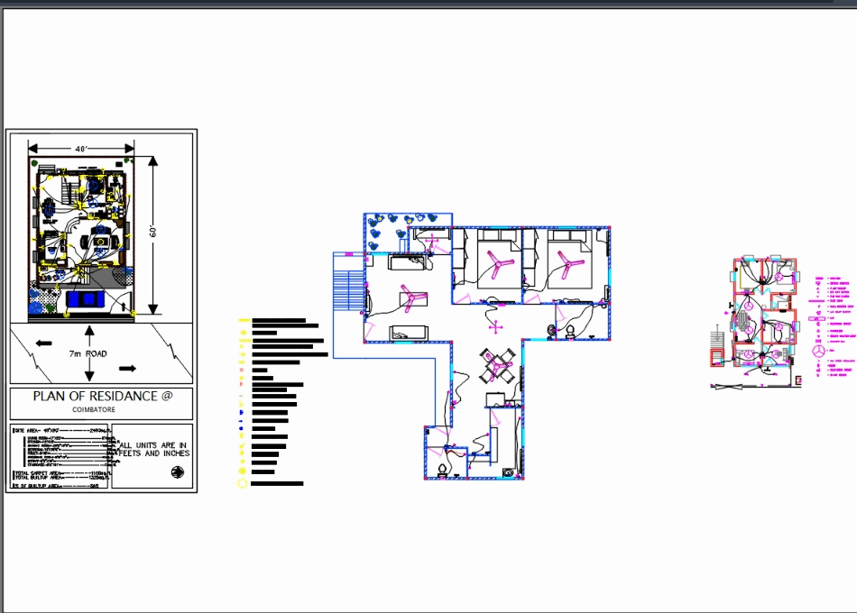 electrical project in autocad download cad free 457.2