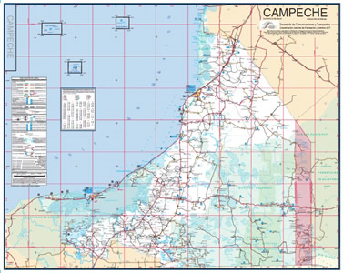 Campeche Kartographie