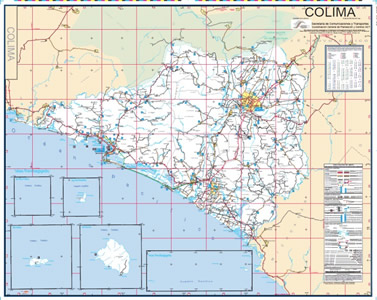 Cartografia Colima