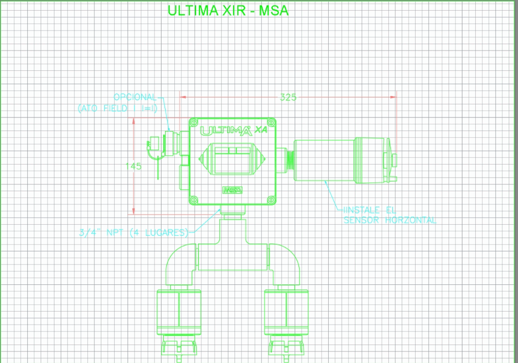 Ultima XIR MSA, Infrared Gas Monitor