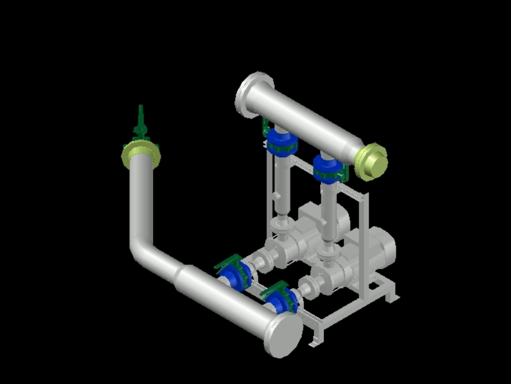 3D-Wasserpumpsystem