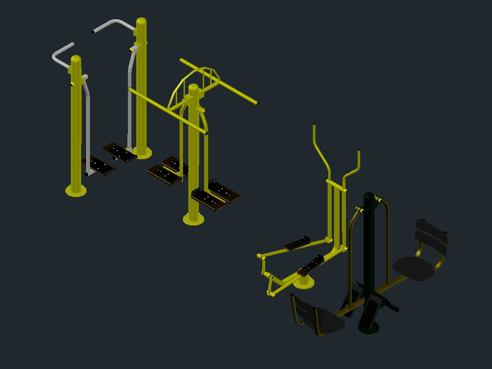 3D-Fitnessstudio