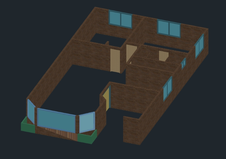 logement multifamilial 3D