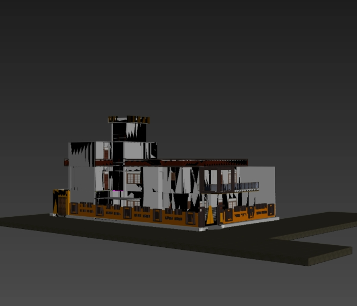 Casa duplex 3D
