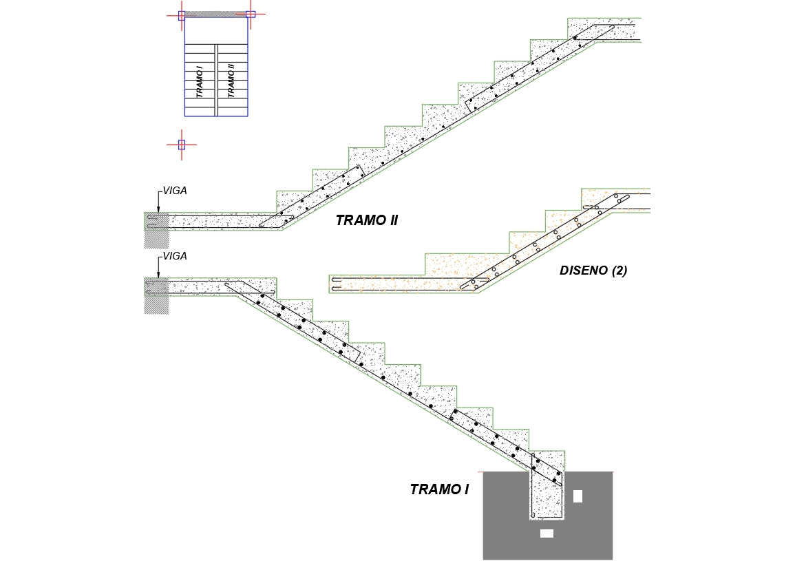 Metal Staircase Drawings and Detailing Services | TrueCADD