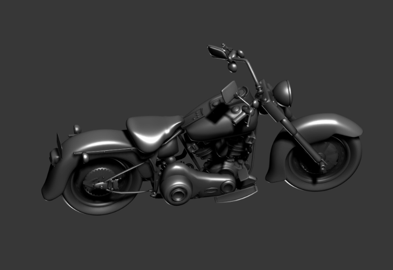 3D Motorcycle