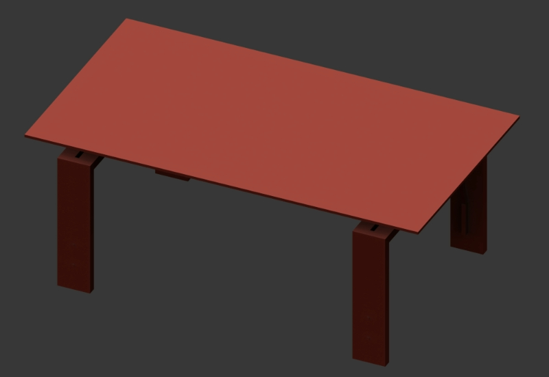 Dining table 3D