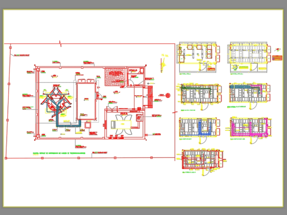 Plano telecommunications in AutoCAD | Download CAD free (202.8 KB ...