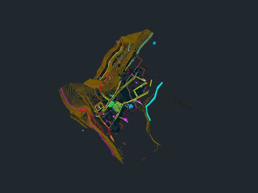 mapa urbano de tacna
