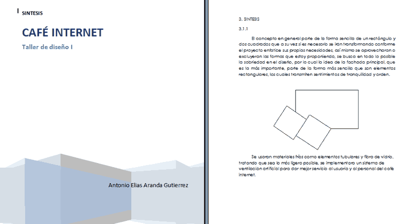 Internet Cafe, Mexico--Design Methodology Monograph