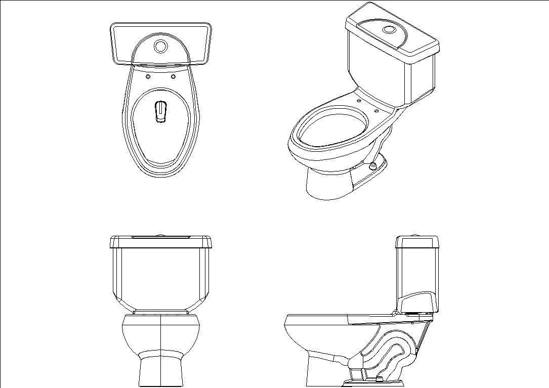 Helvex-Toilette