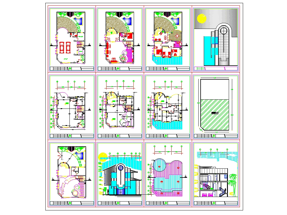 Duplex house