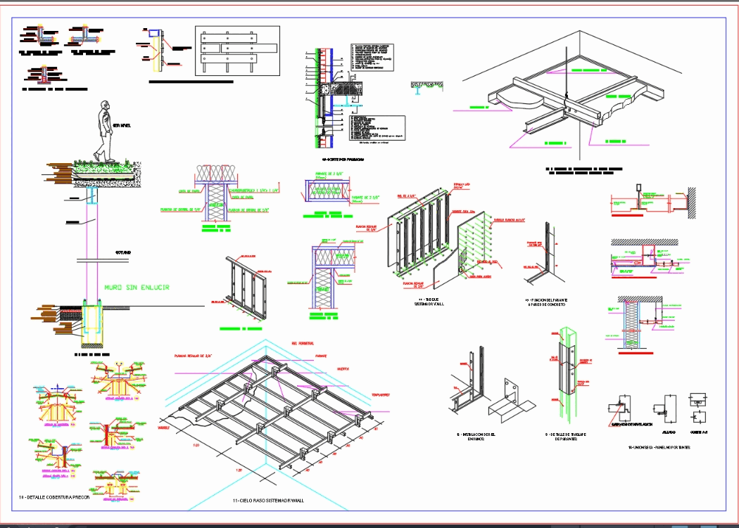 Construction Details In Autocad Download Cad Free 602 64 Kb