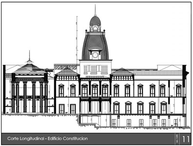 Legislativpalast von La Paz - Bolivien