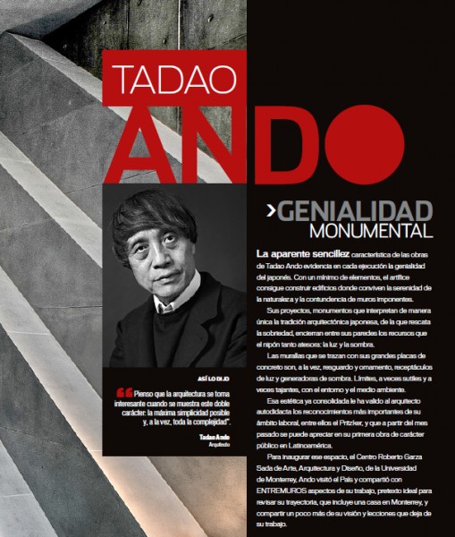 Revista arquitectura - Tadao Ando