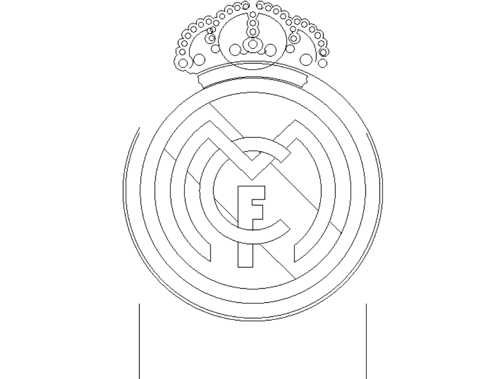 distintivo do Real Madrid