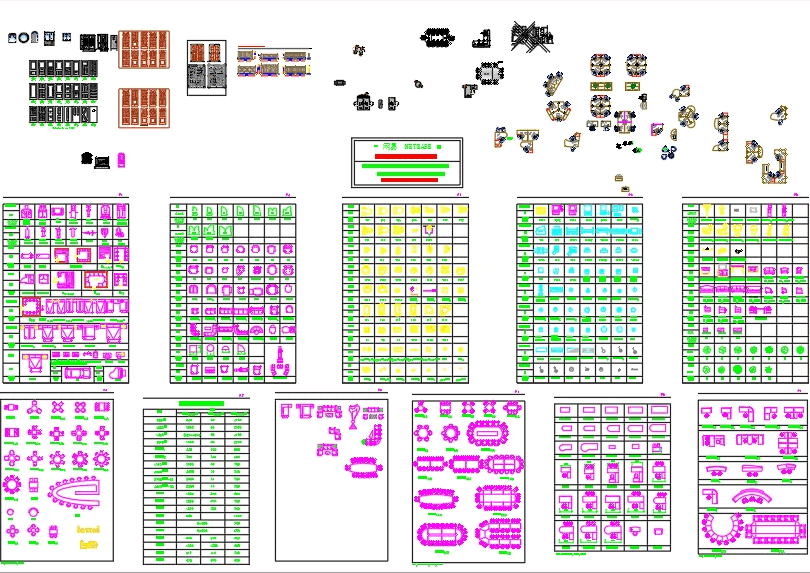 Muebles en AutoCAD | Descargar CAD (49.66 MB) | Bibliocad