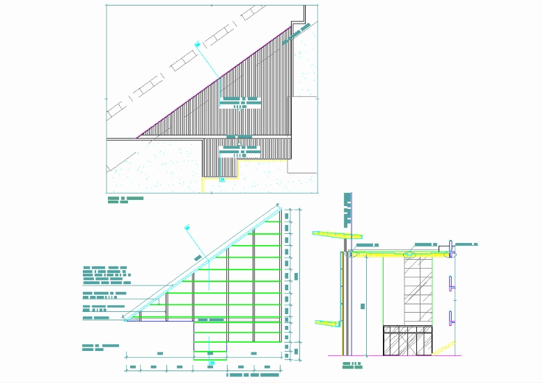 Metallabdeckungsdetail