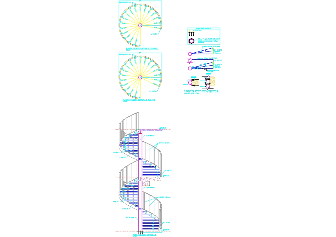 Escada em espiral