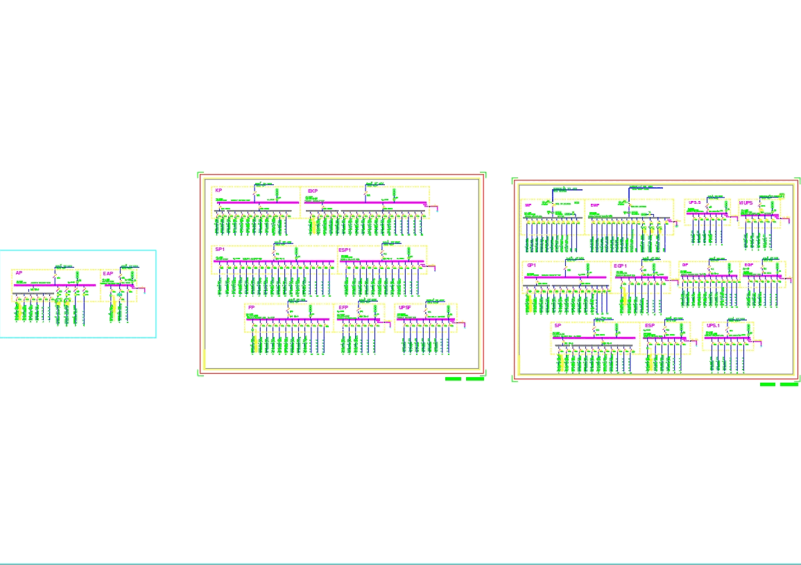 Electrical distribution panel in AutoCAD | CAD (726.04 KB ... wiring diagram for building 