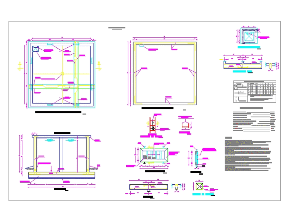 Tanques en AutoCAD | Descargar CAD (102.7 KB) | Bibliocad