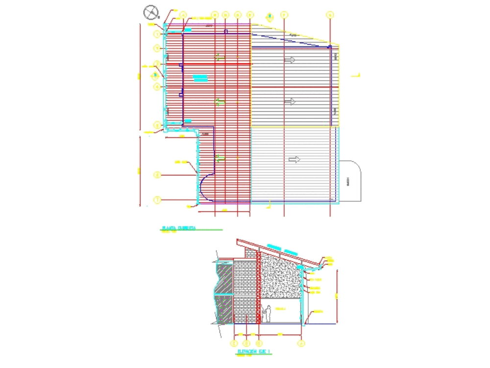 Aguas lluvias en AutoCAD | Descargar CAD gratis (406.2 KB) | Bibliocad