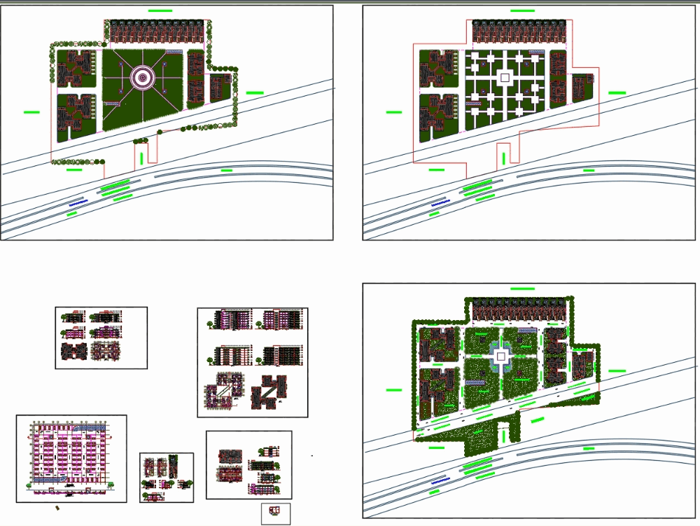 Condo in AutoCAD | CAD download (2.11 MB) | Bibliocad