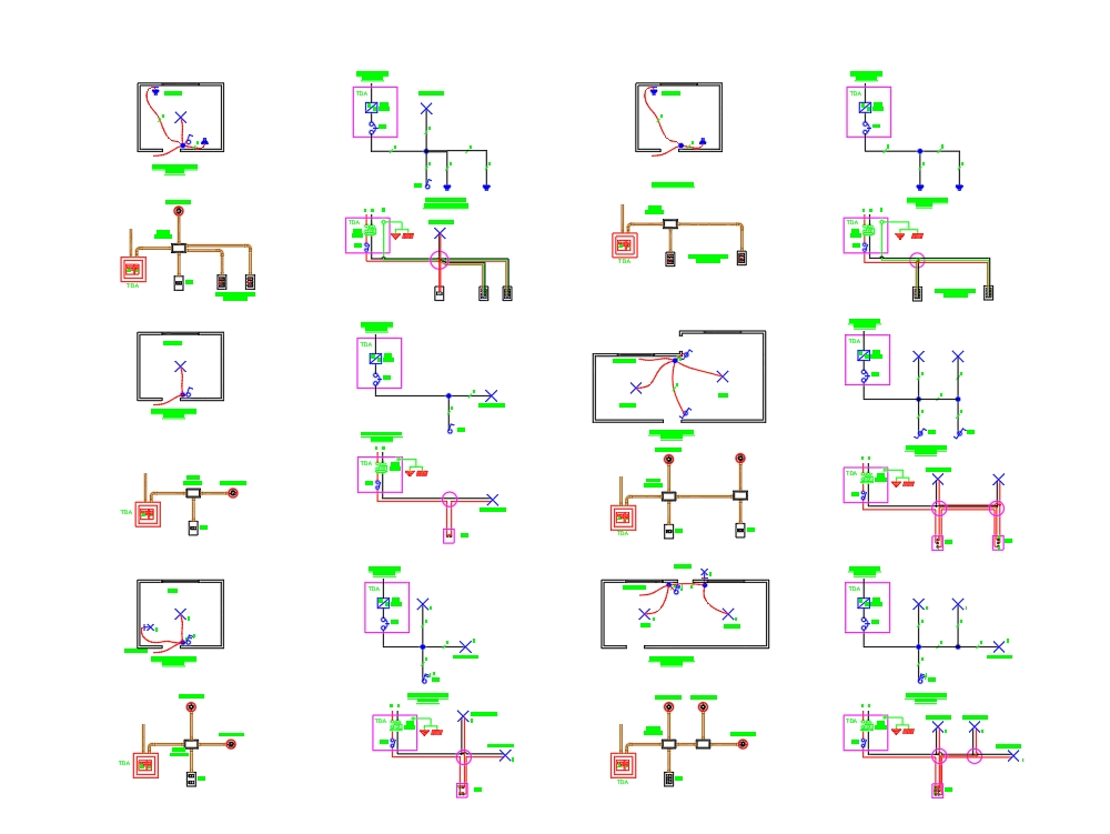 Diagrama de circuitos eléctricos