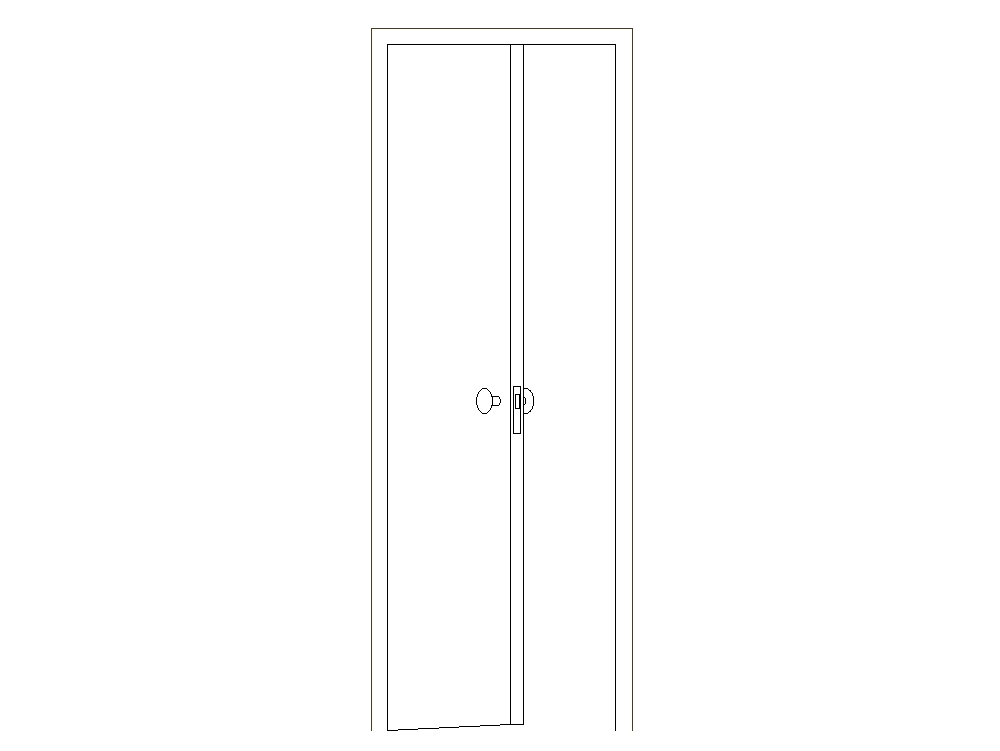 70cm door