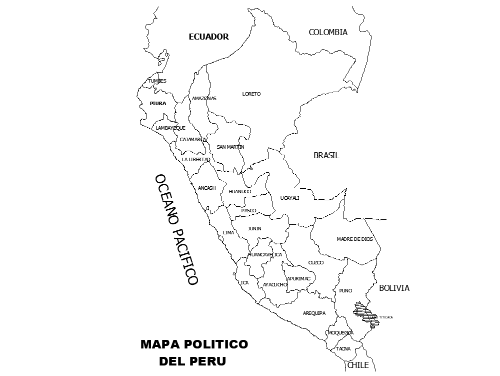 carte du Pérou