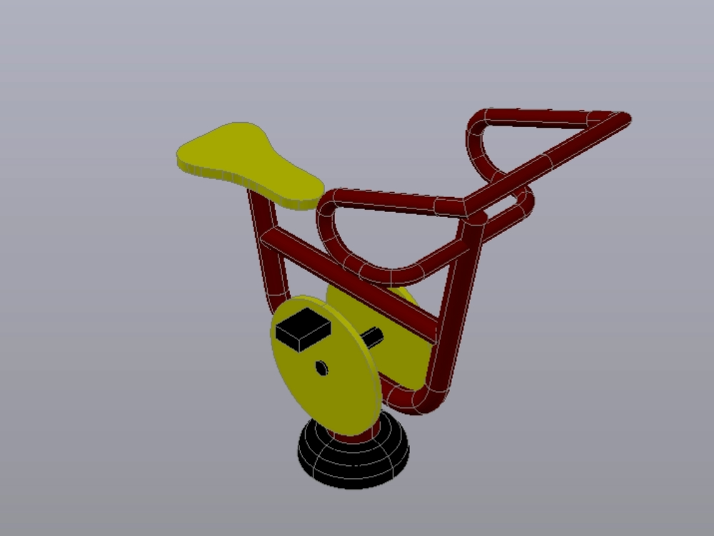3D-Fahrrad