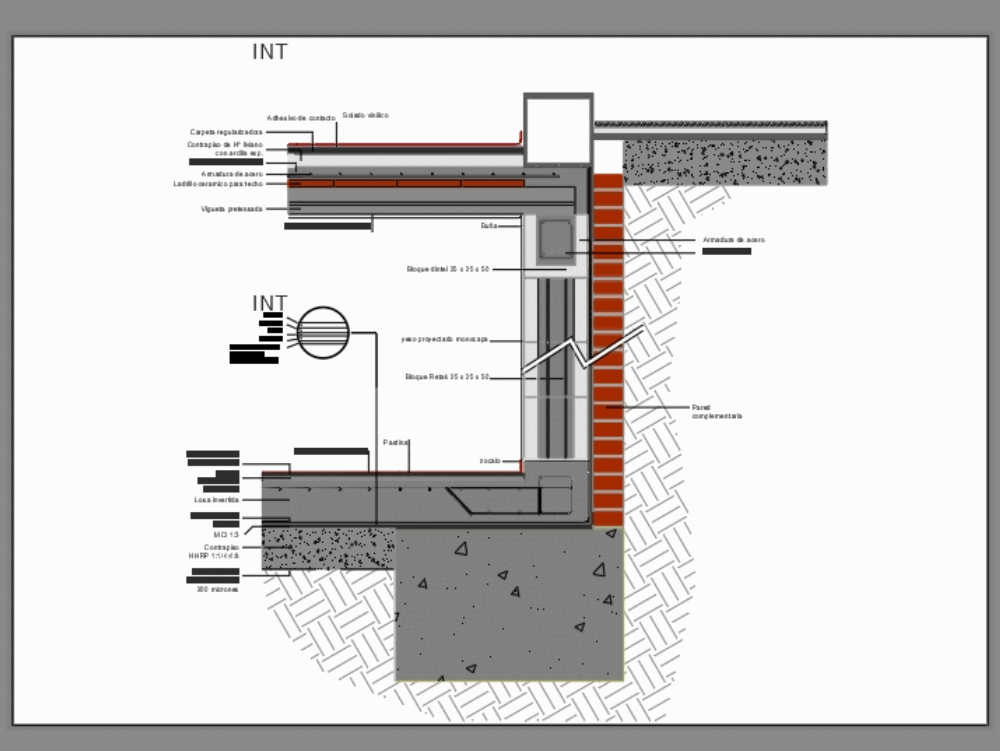 Basement Wall Retak In Autocad Cad Download 47 14 Kb Bibliocad