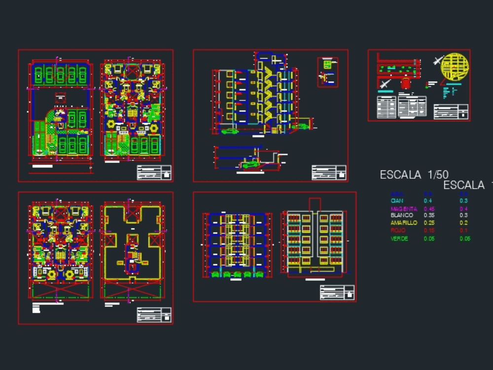 Immeuble Multifamilial Dans Autocad Téléchargement Cad Gratuit 56246 Kb Bibliocad 5135