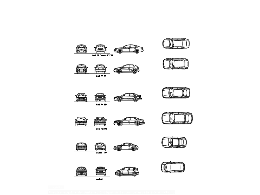 voitures miniatures audi