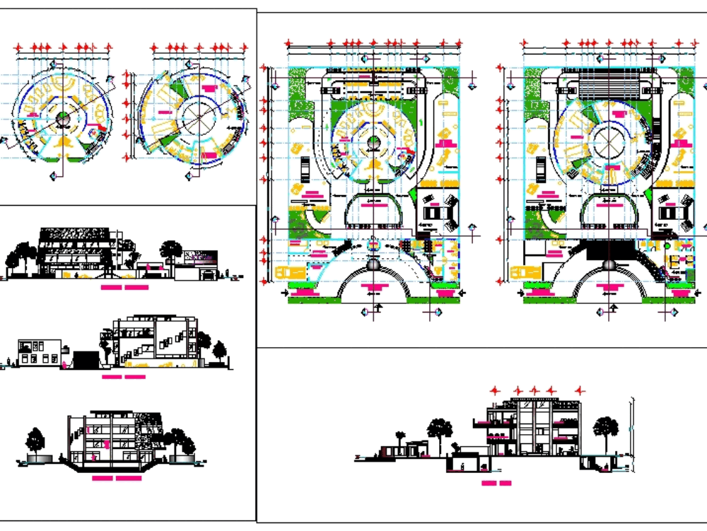 clubhouse dwg autocad bibliocad cad