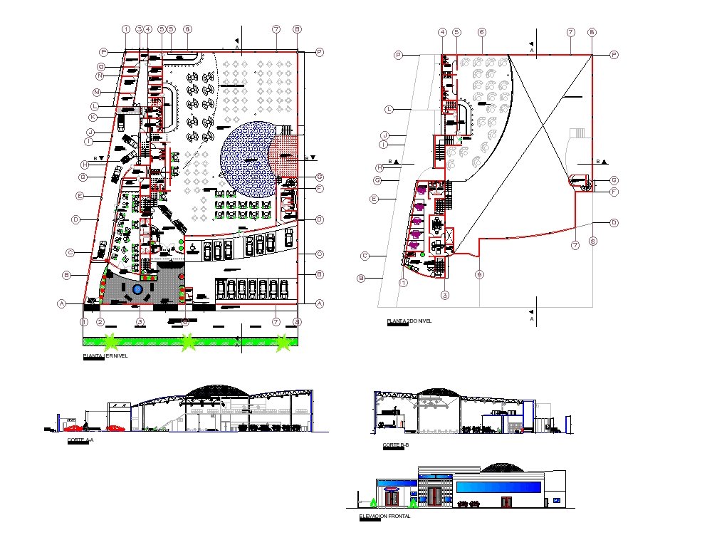Discoteca karaoke en AutoCAD Descargar CAD gratis (1.79 MB) Bibliocad