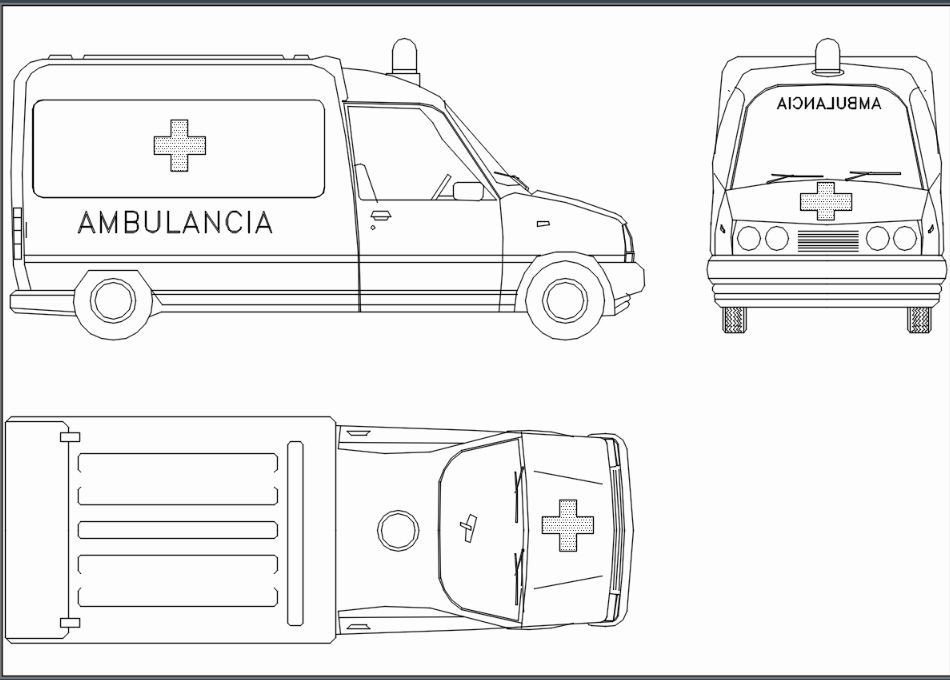ambulância 2d