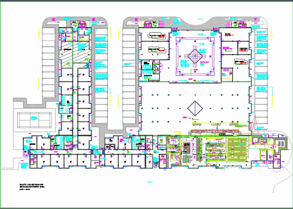 Hotel kitchen layout plan