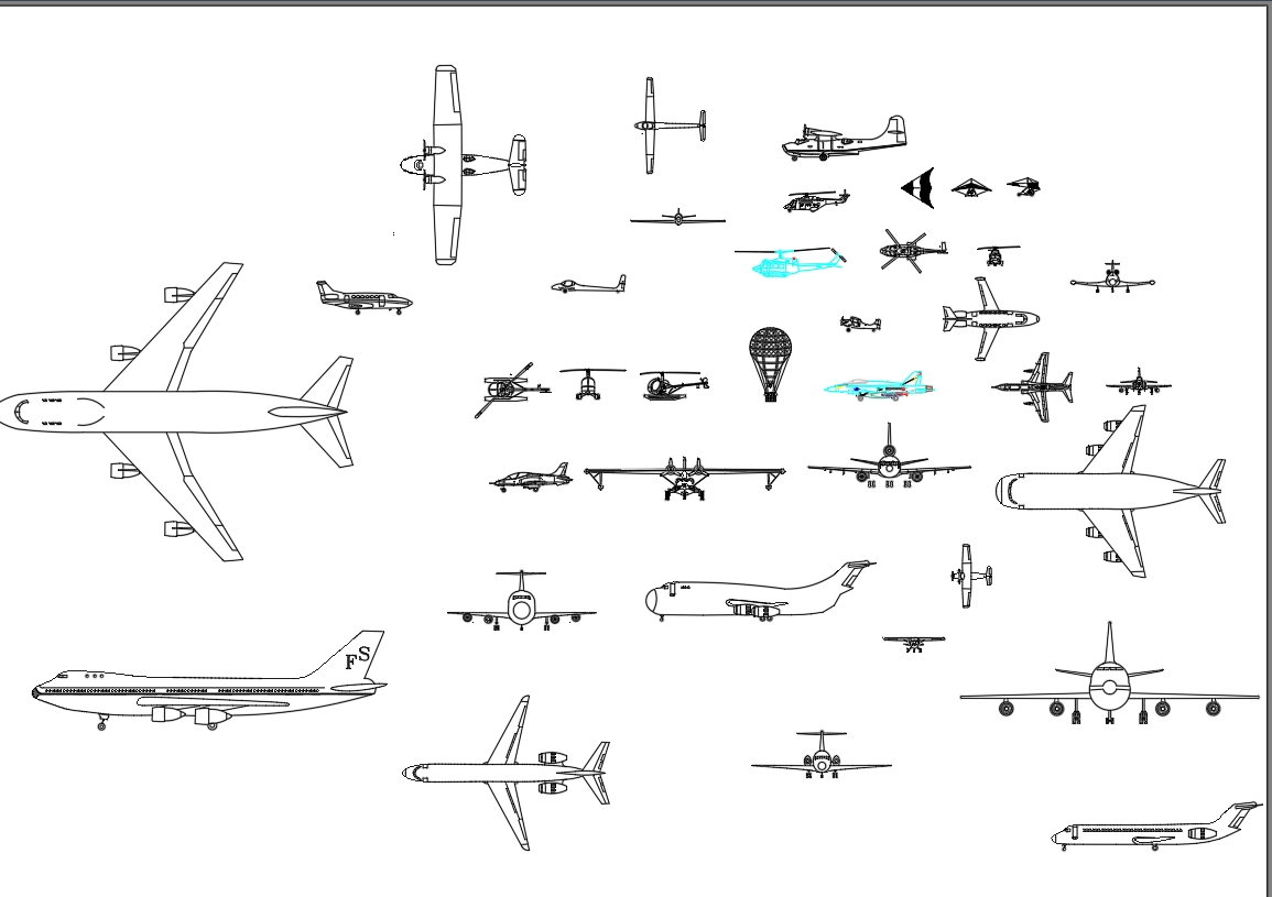 aviões 2D