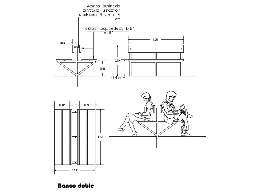 Boble Bank for squares and parks