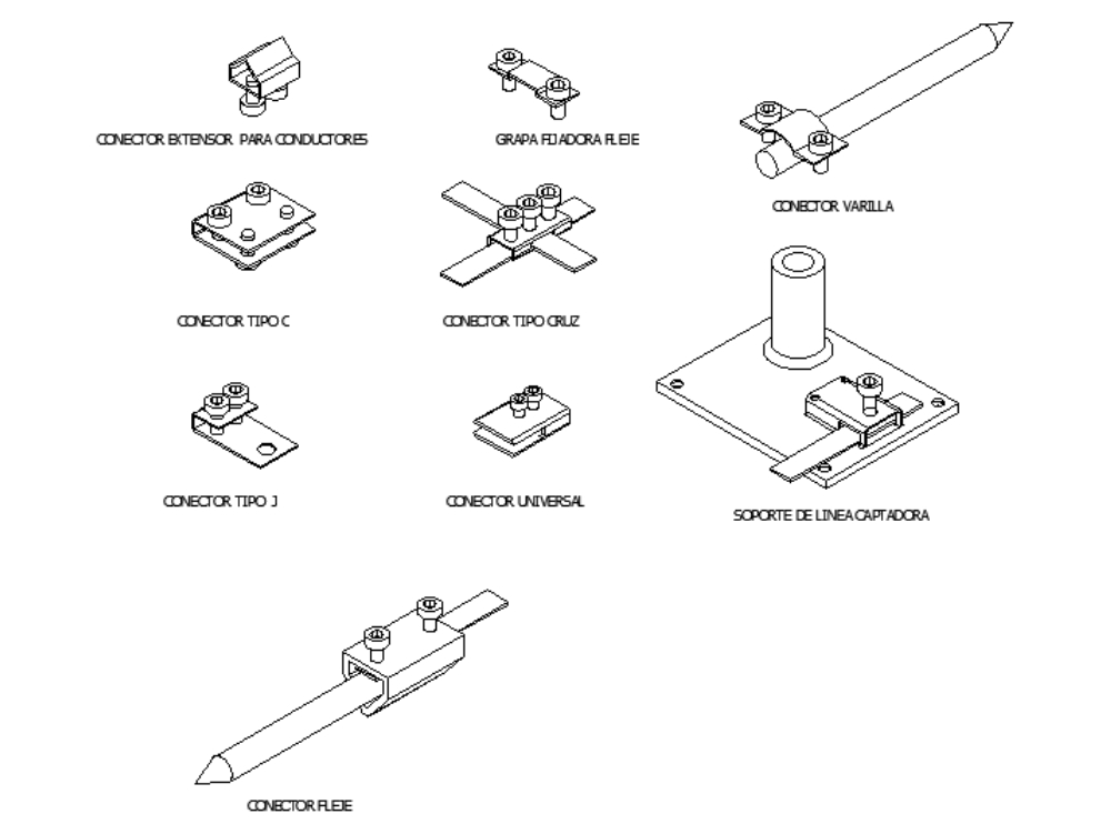 SPT and LPS Connectors Stainless Steel