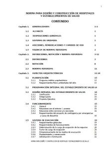 Norma para Diseño y Construcción de Hospitales y Establecimientos de Salud - El Salvador