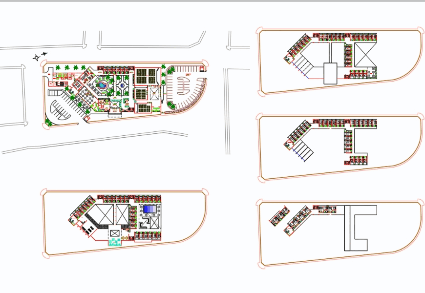 Hotel 4 estrellas en AutoCAD Descargar CAD (420.84 KB) Bibliocad Hotel 4 estrellas en AutoCAD Descargar CAD (420.84 KB) Bibliocad