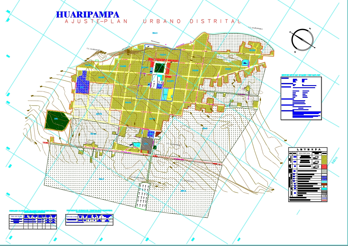 Basic plan of huaripampea