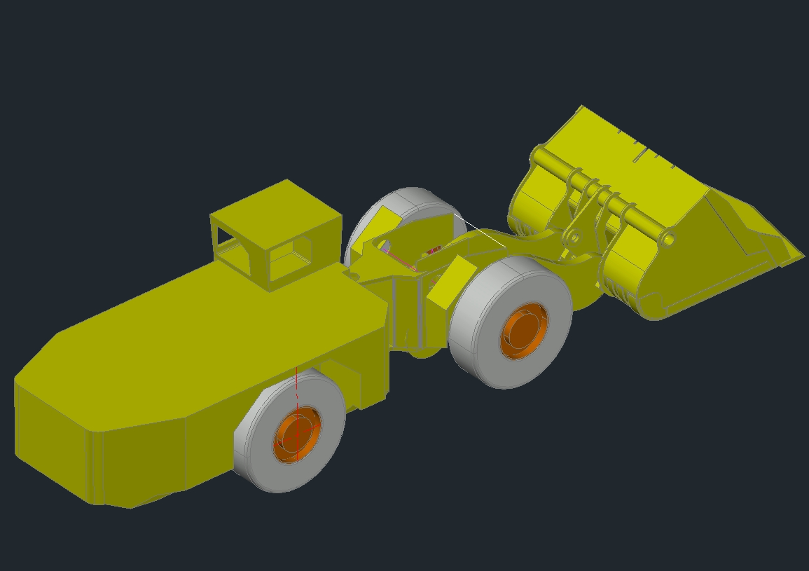 Camión minero 3D