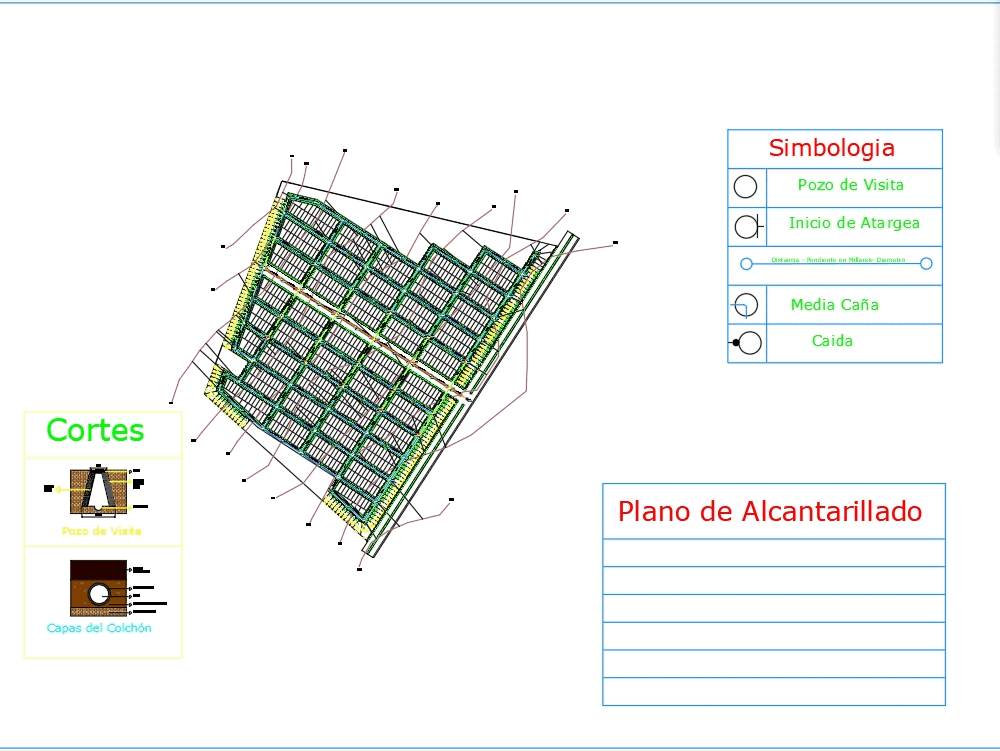 Fraccionamiento En Autocad Descargar Cad Gratis 7494 Kb Bibliocad 7834