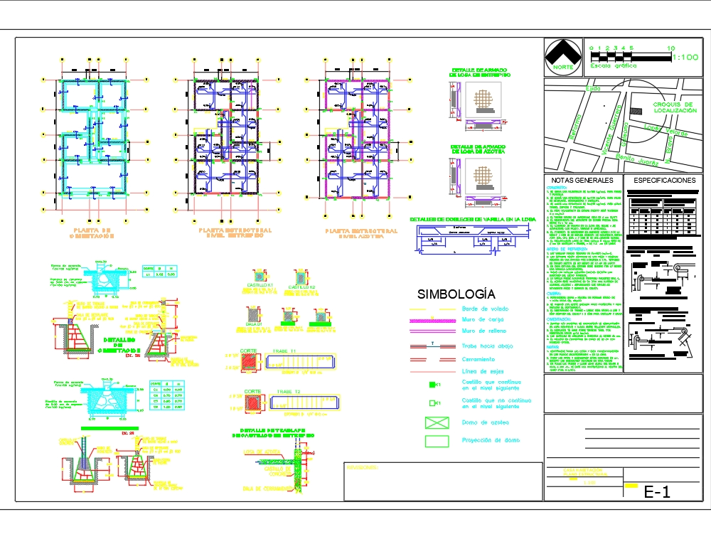 Diseño estructura de una vivienda 